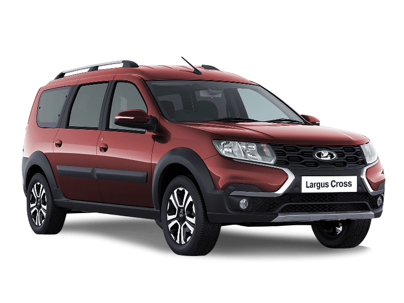 Купить Lada Largus Cross в Ставрополе - Красный «Красный сплав» (136) - металлик